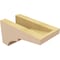 Ekena Millwork 4"W x 8"D x 4"H Wide Monterey Rough Cedar Woodgrain TimberThane Corbel, Primed Tan CORUR04X08X04MONRCPR - alternate 4